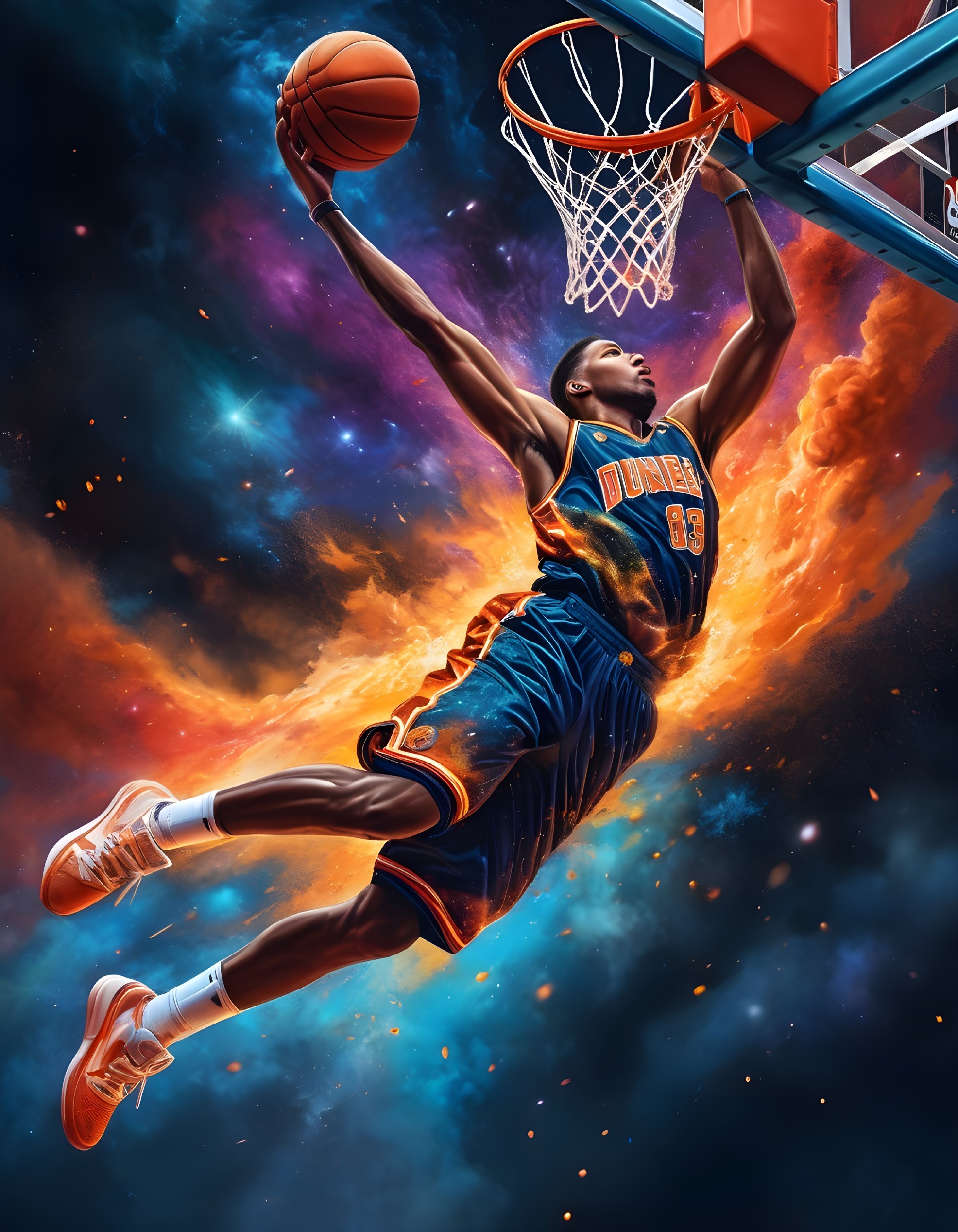 Cosmic Slam Dunk