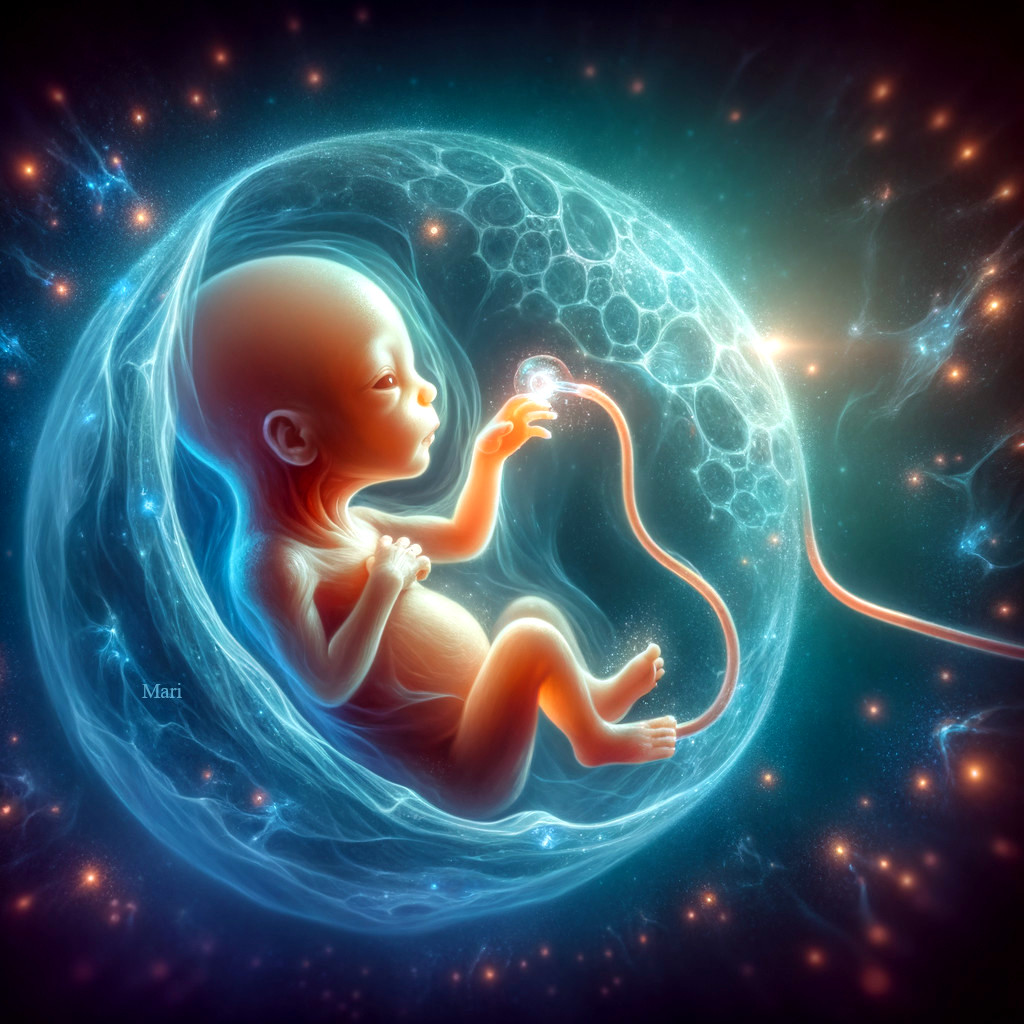 Ethereal Fetus in Cosmic Environment with Soft Colors