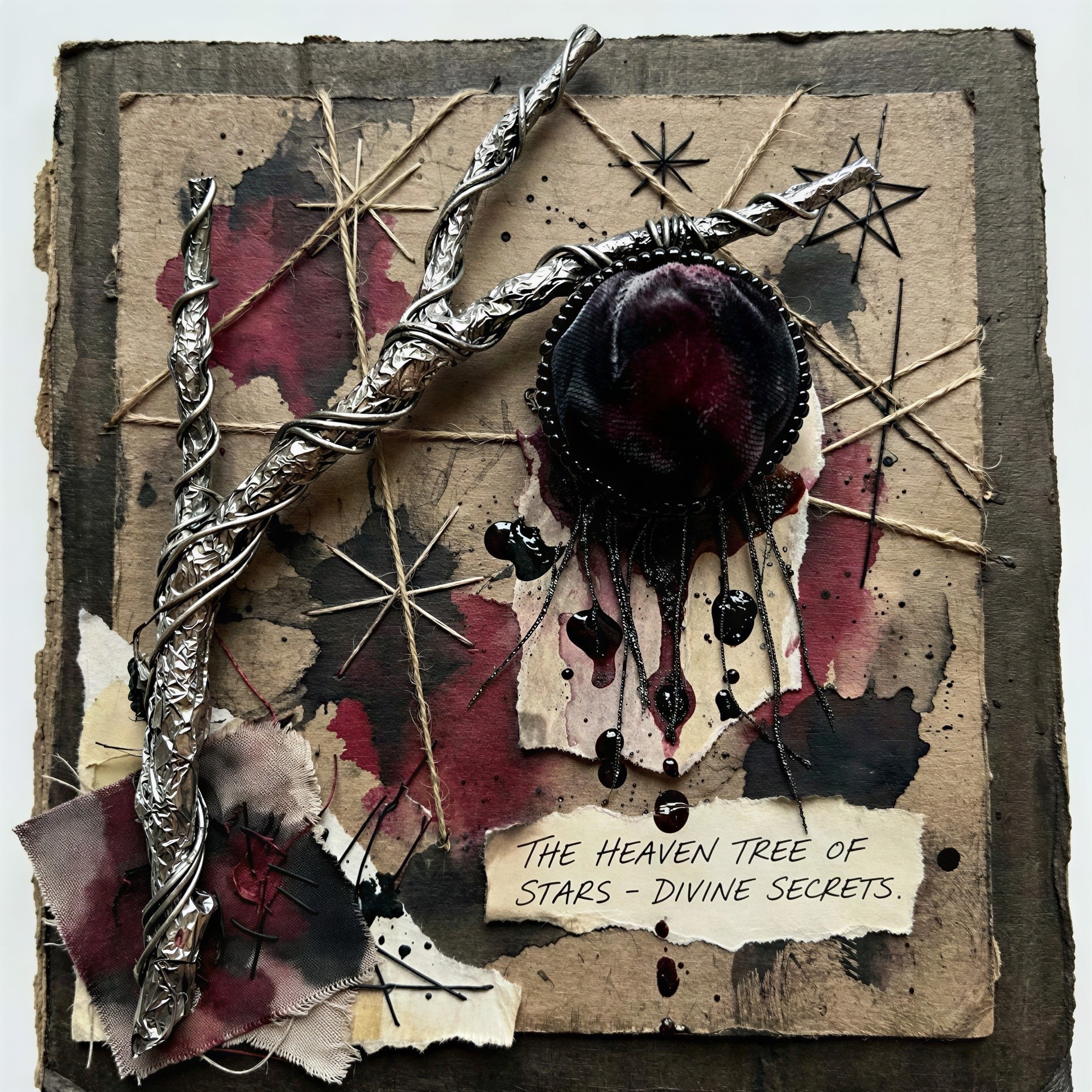 Mixed Media Artwork Featuring Evil Fantasy Theme