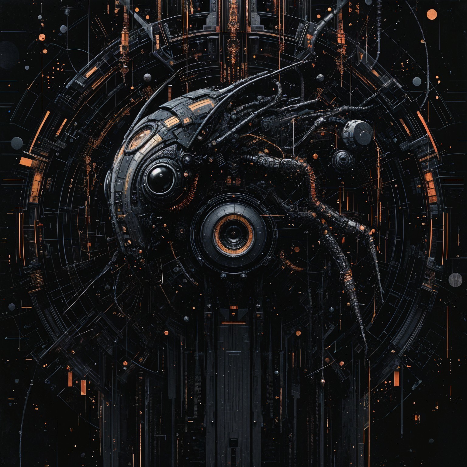 Intricate Design of Organic and Mechanical Elements