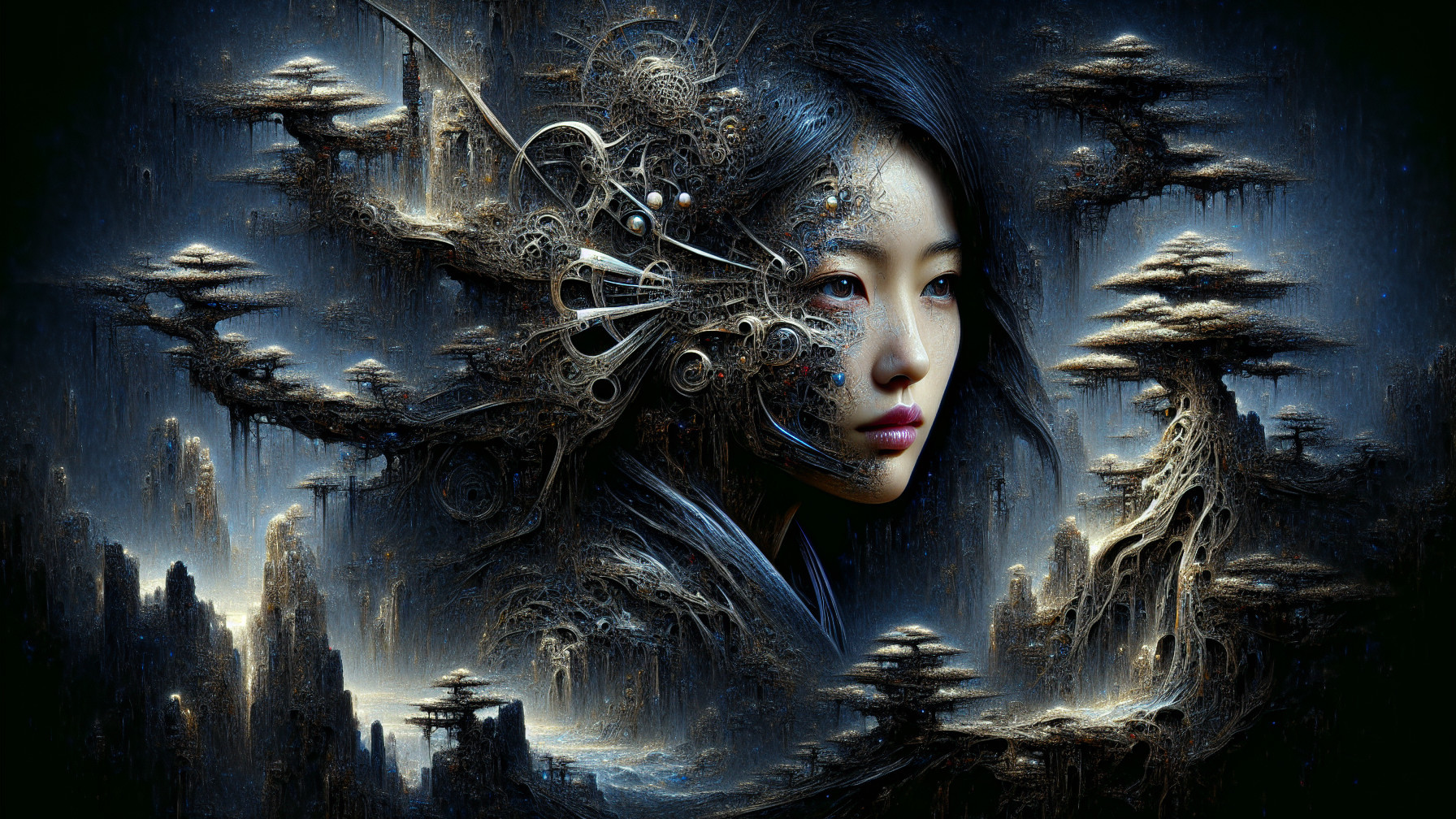 Dreamlike Fusion of Nature and Technology