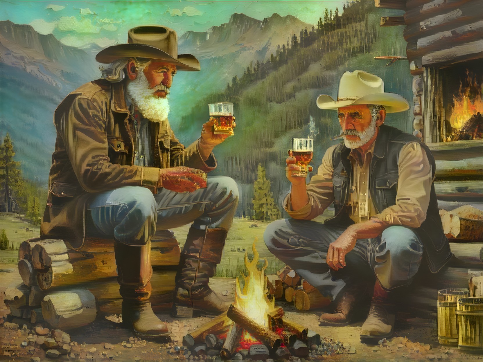 Faded Campfire Tales 