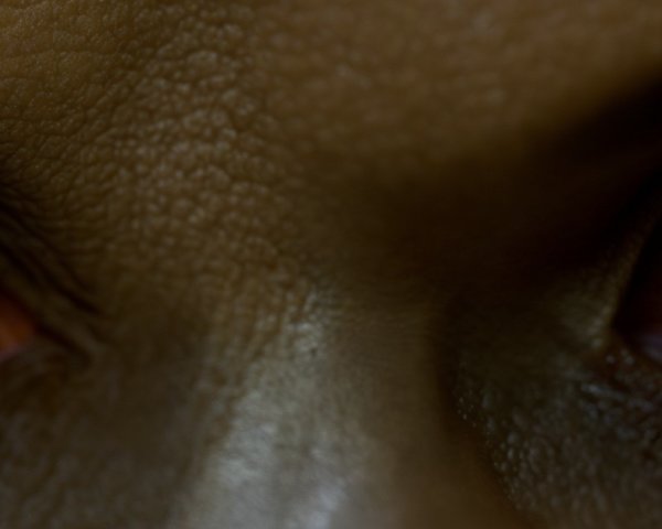 Close-Up Views of Colorful Eyes with Dramatic Shadows