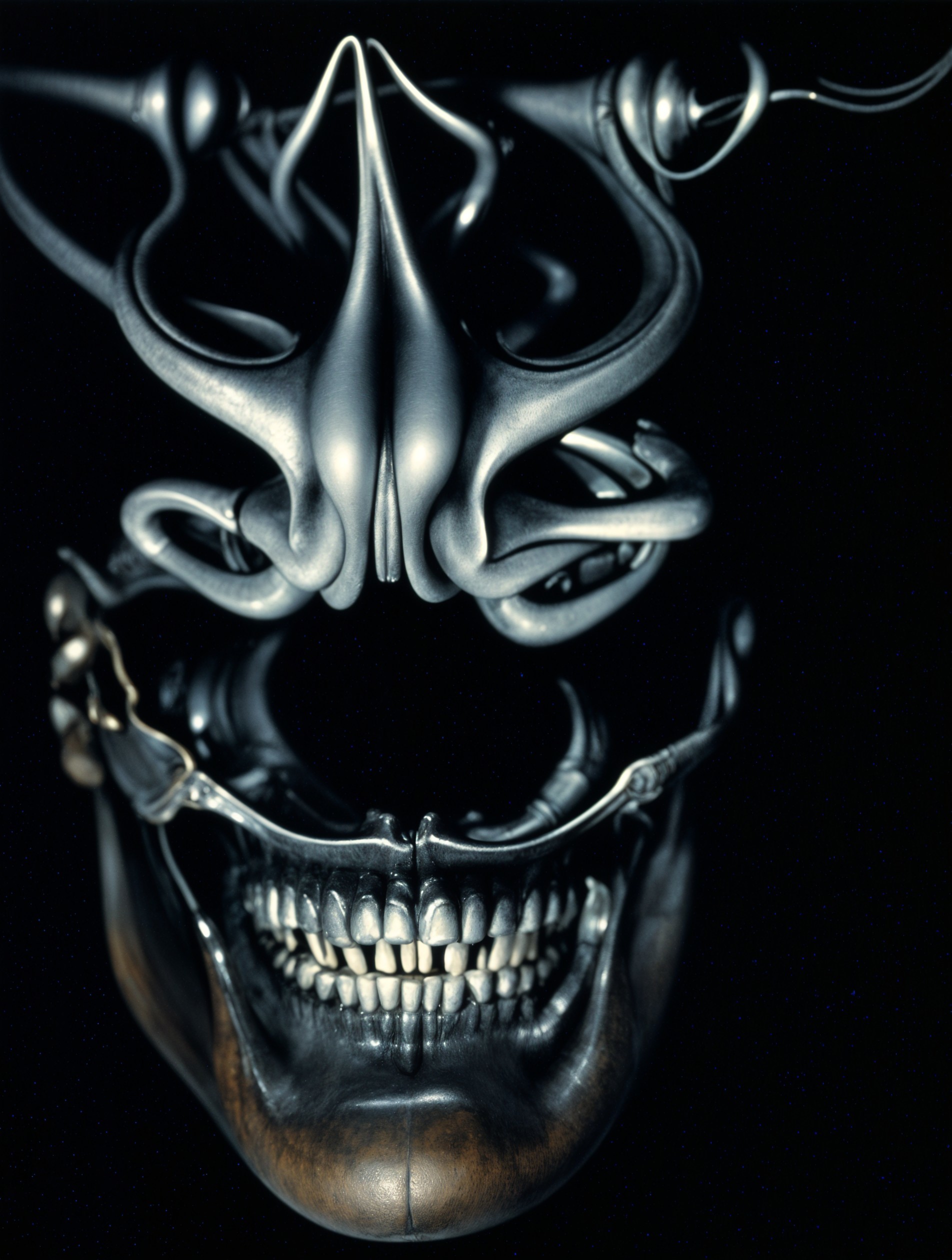 Surreal Composition of Organic and Mechanical Elements