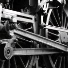 Surreal Abstract Composition of Mechanical Elements