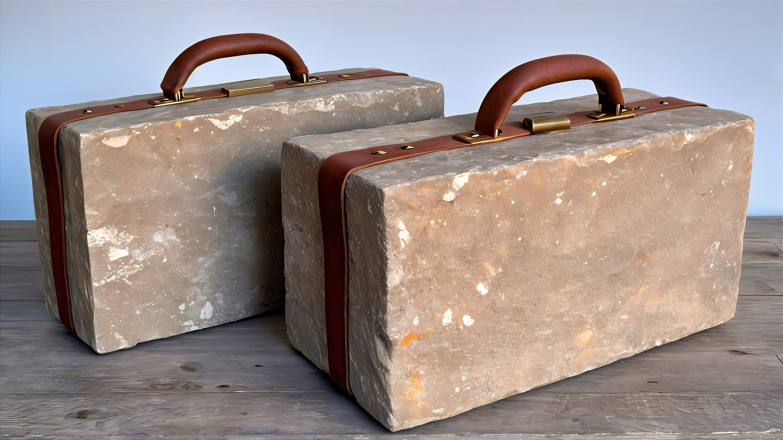 Suitcases from an earlier Era of Human History
