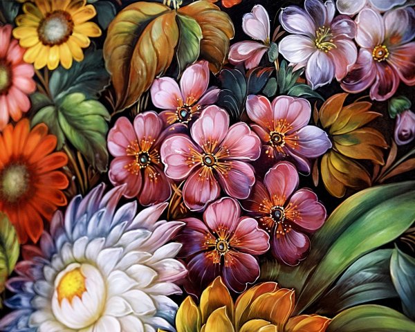 Vibrant Floral Arrangement with Sunflowers and Daisies