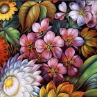 Vibrant Floral Arrangement with Sunflowers and Daisies