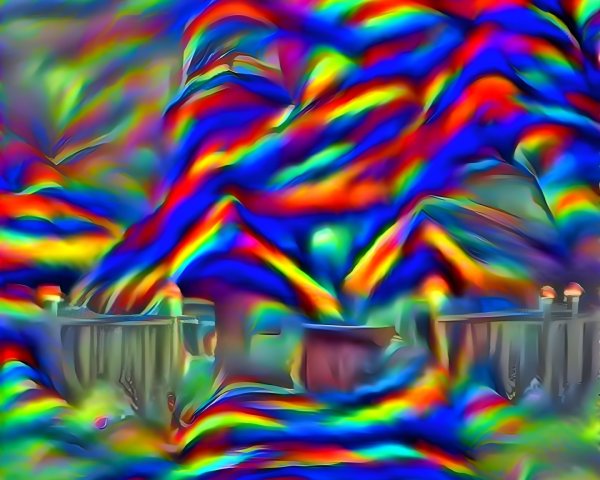 Vibrant Abstract Composition with Swirling Colors