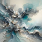 Majestic Mountains Under a Starry Night Sky