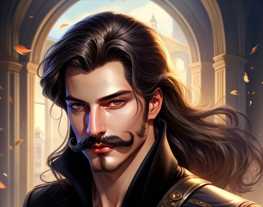 Charm of Twirled Mustache