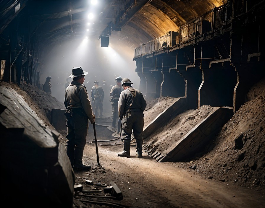 Tunnel of Shadows: A Miner's Work