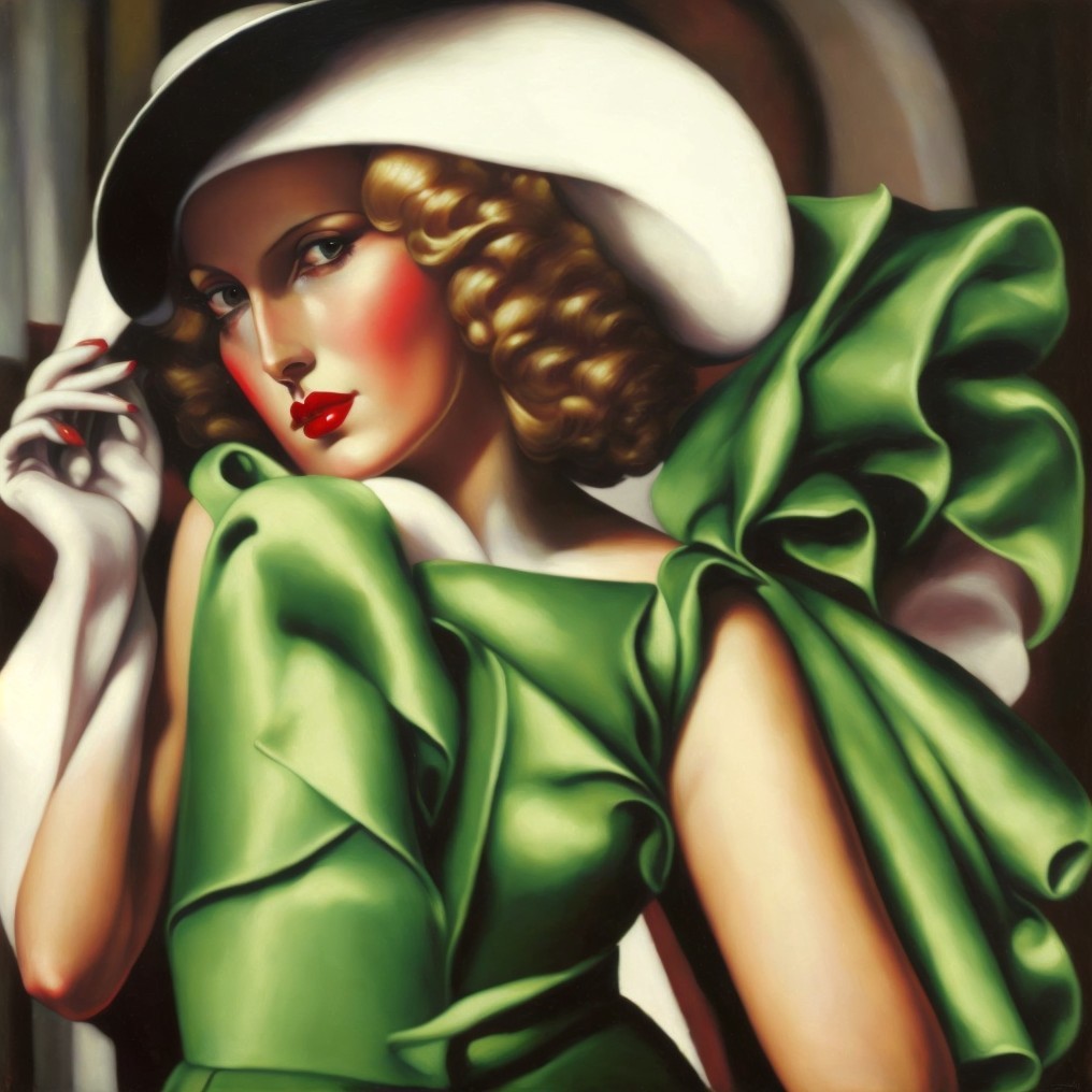 Elegance in Green: A Fashion Statement