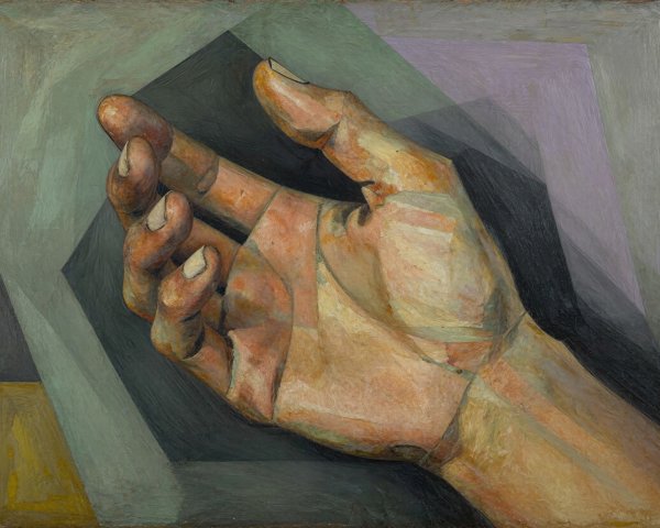 Close-Up Depiction of a Human Hand in Naturalistic Style