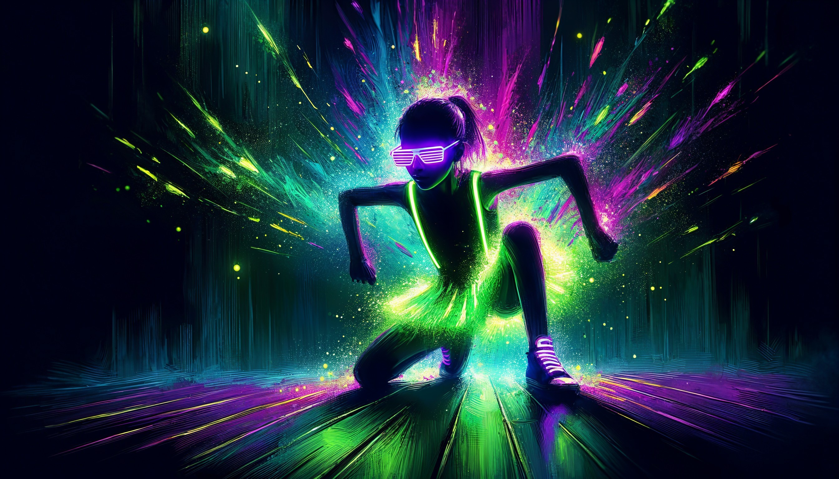 Neon Dance Kid 8