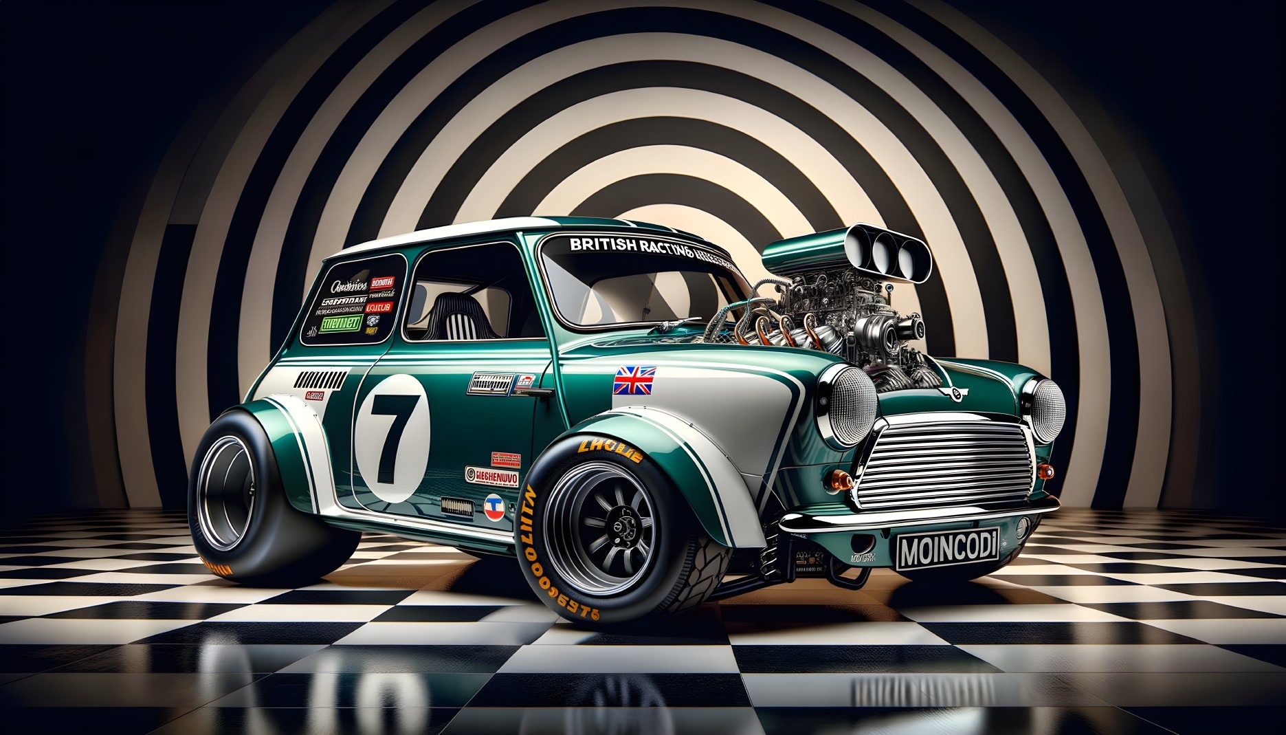 Vintage Racing Mini: Spiraled Speed