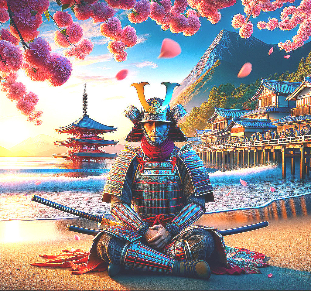 Epic Samurai Seaside Serenity