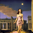 Two Women in a Colorful Room with Intimate Atmosphere