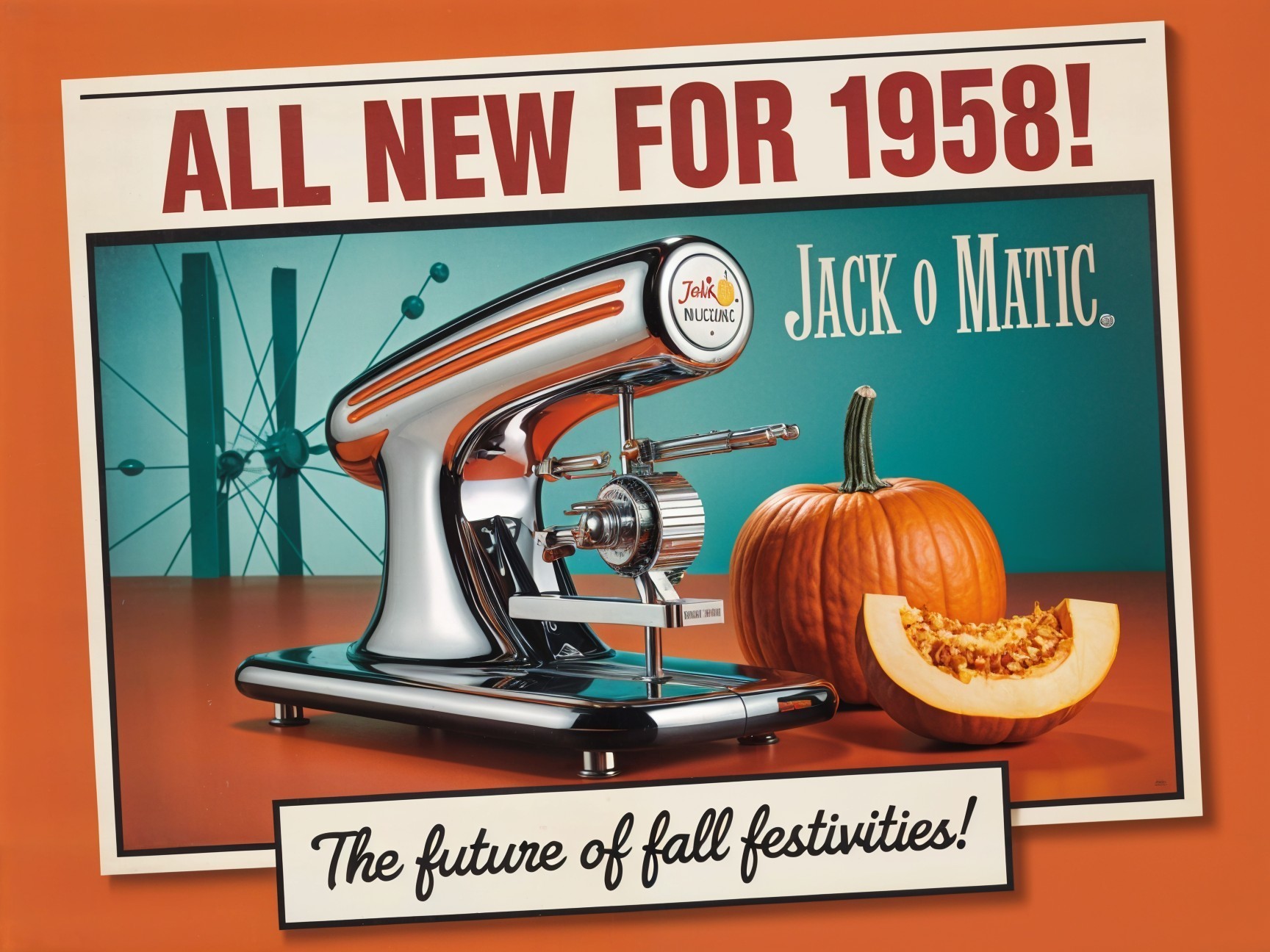 Vintage 1958 Jack o Matic Kitchen Gadget Advertisement