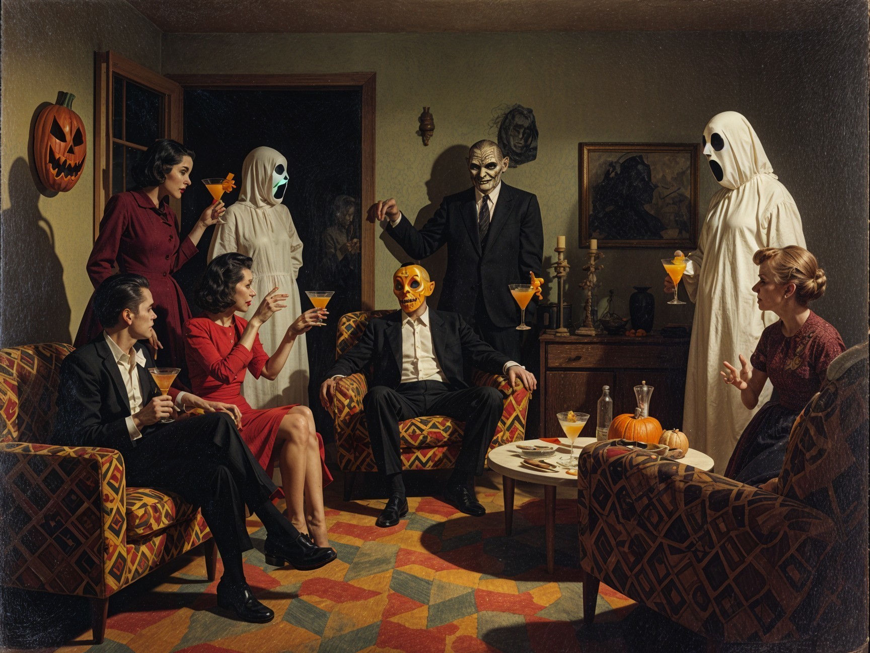 Halloween Gathering: Spirits in the Shadows