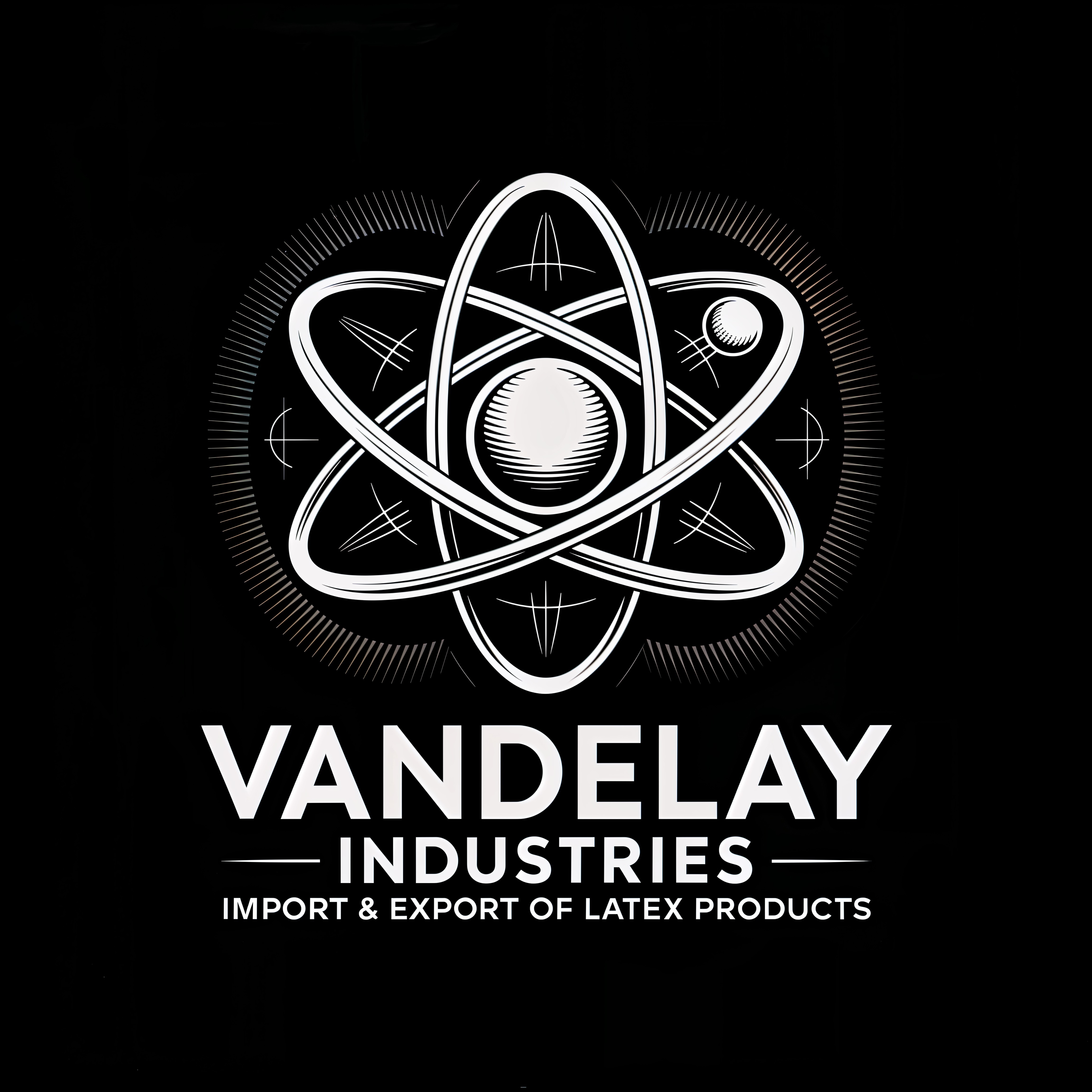 Logo Design for Vandelay Industries with Atom Graphic
