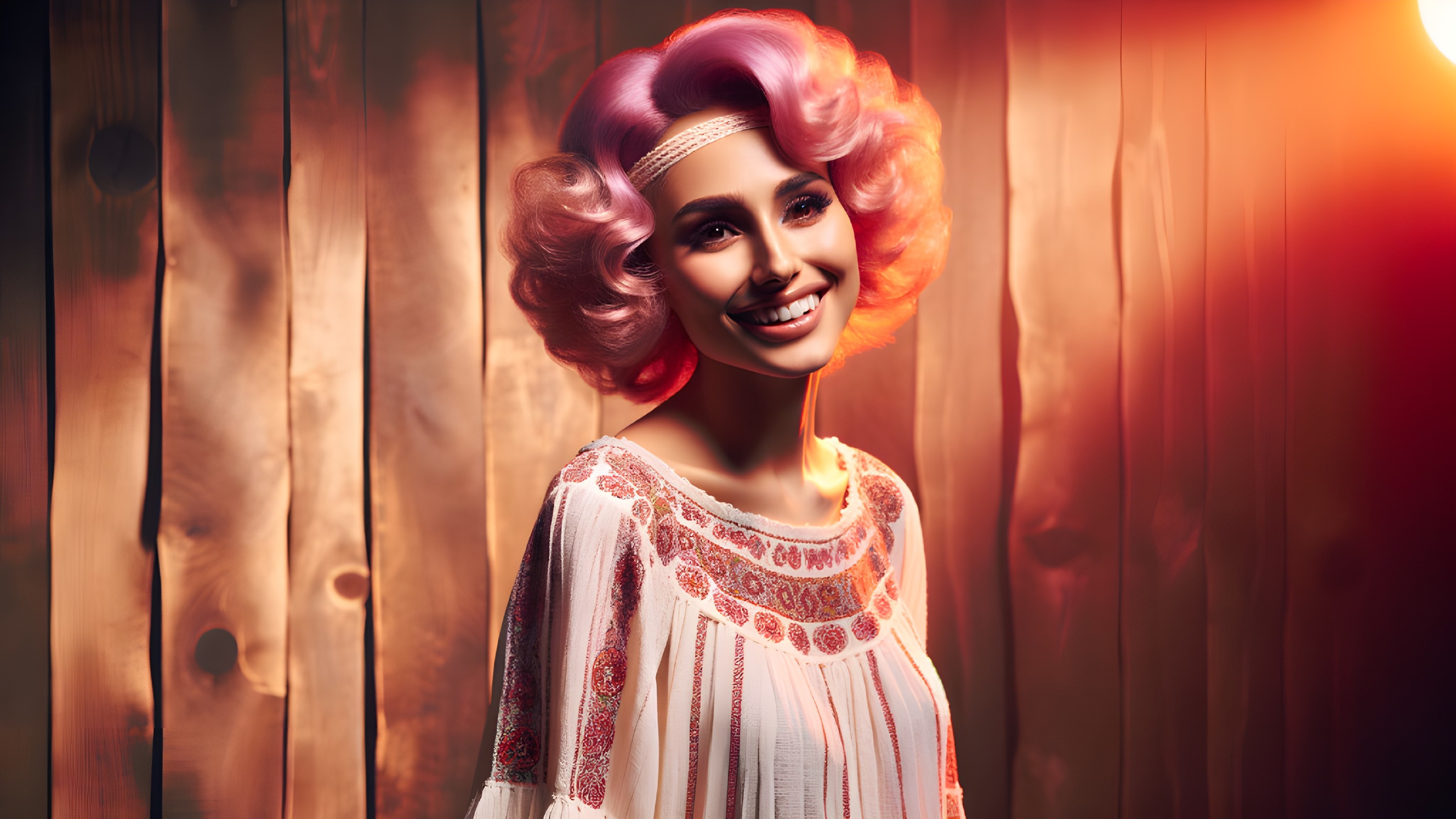 Retro Pink: A Vintage Vibe