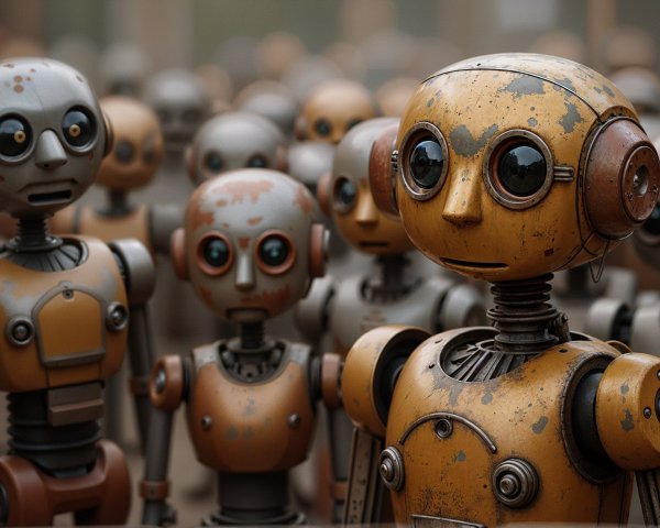 Vintage-Inspired Robots with Expressive Features
