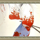 Whimsical Colorful Creature with Cheerful Expression