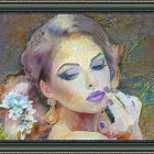 Butterflies on a Vibrant Flower with Soft Background