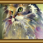 Vintage Halloween Scene with Girls in White Gowns