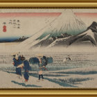 Children in Witch Costumes by a Twilight Lake