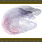 Watercolor Painting of Dogs in a Snowy Landscape