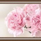 Serene Winter Landscape with Snowy Field and Cows