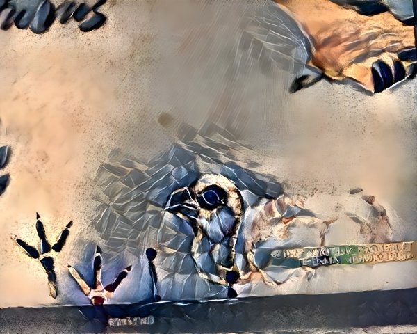 Abstract Patterns with Bird Tracks and Textures