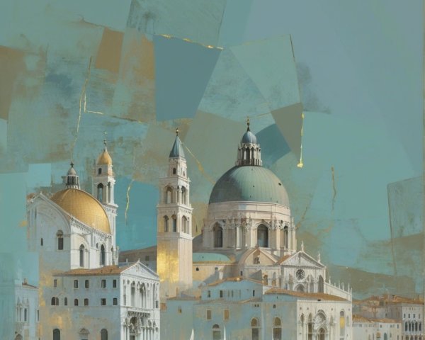 Serene Venetian Landscape with Iconic Architecture