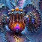 Whimsical Townscape at Dusk with Glowing Windows