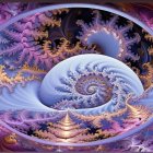 Surreal Landscape with Spherical Worlds and Cosmic Scene