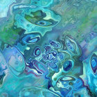 Surreal Dreamlike Landscape with Winding Staircase