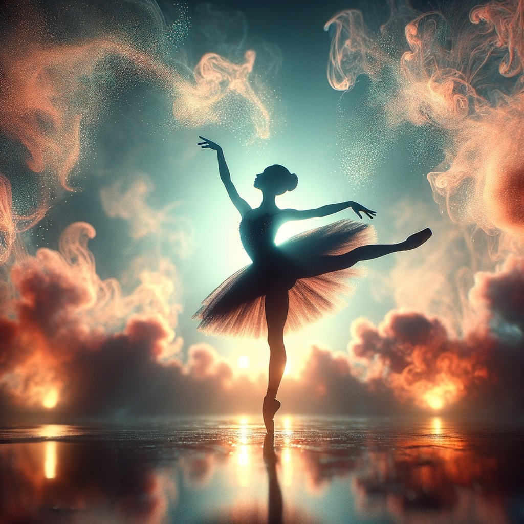 Graceful Dance in the Clouds