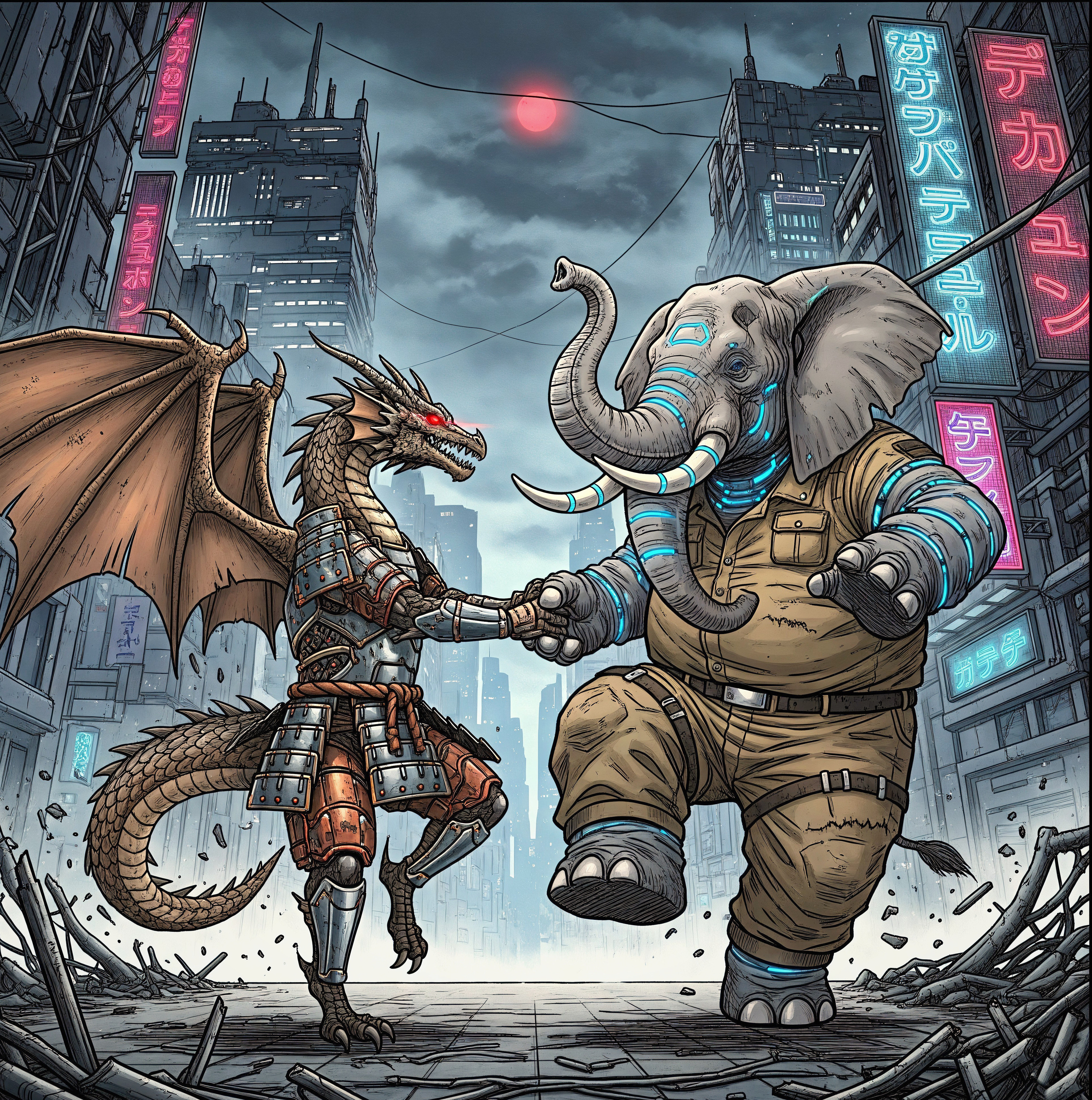 The Dragon and the Elephant