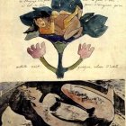 Serene Woman Surrounded by Vibrant Flowers