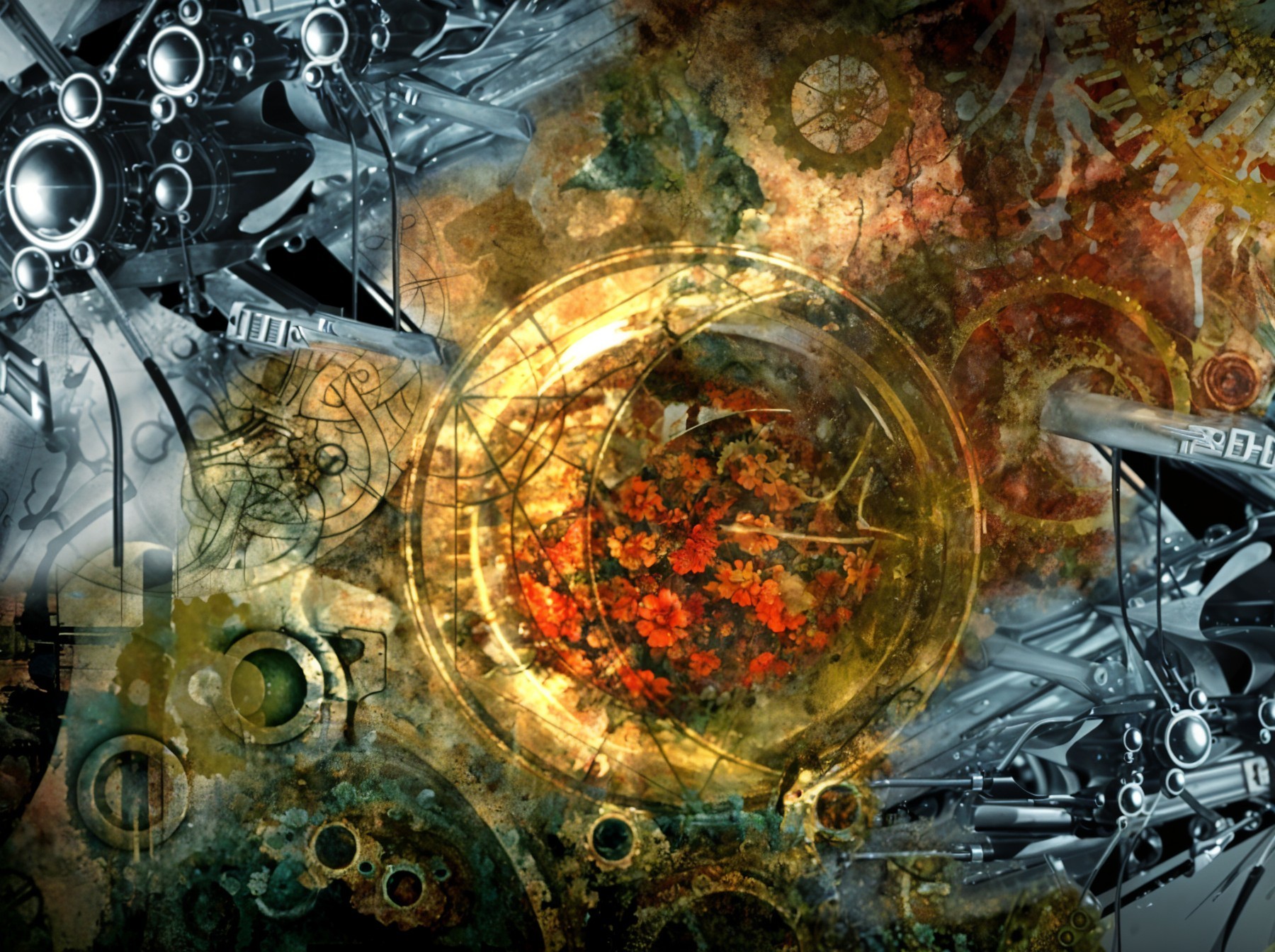 Mechanical and Organic Elements in Surreal Design