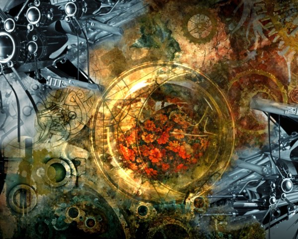 Mechanical and Organic Elements in Surreal Design