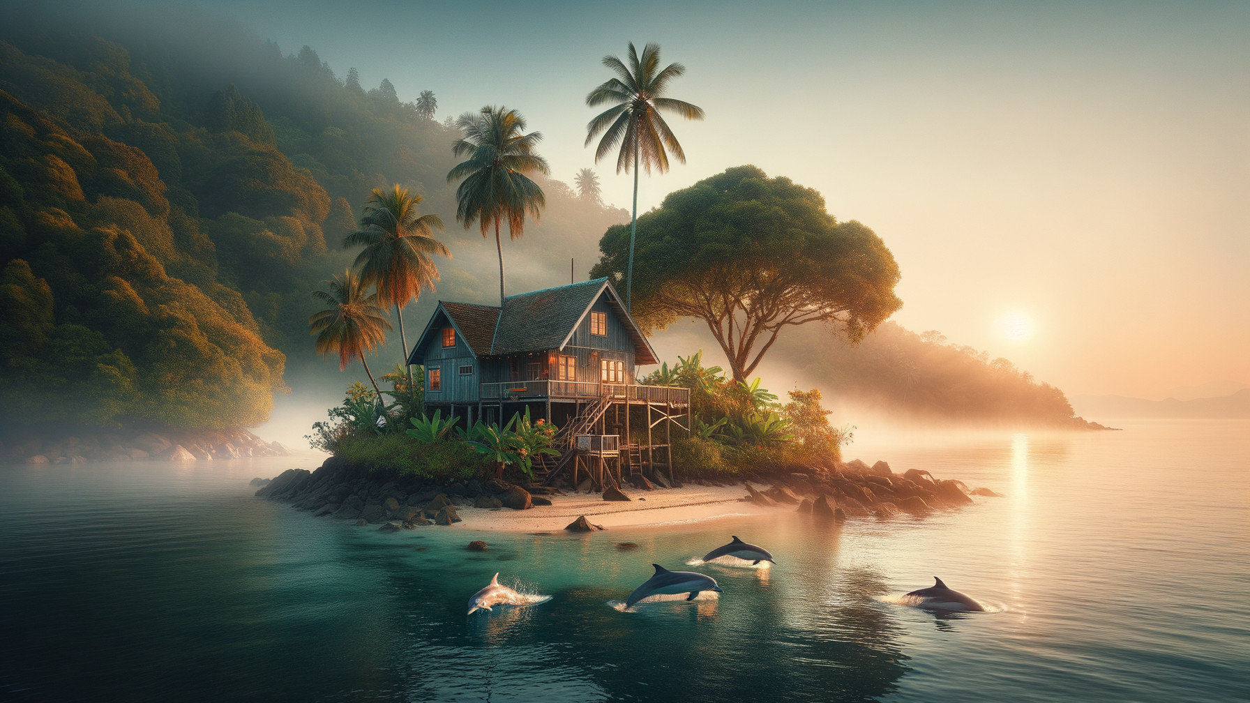 Charming House on Stilts in Tropical Paradise