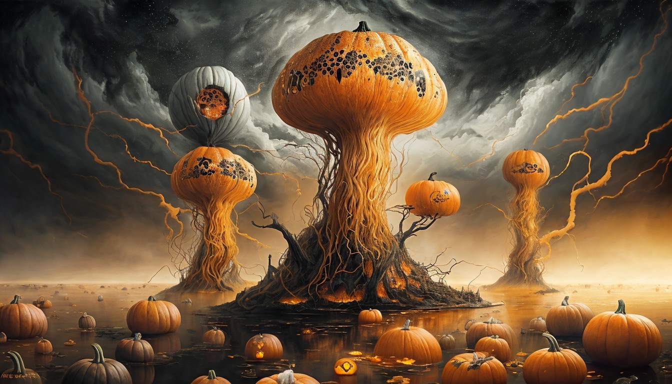 Pumpkin planet