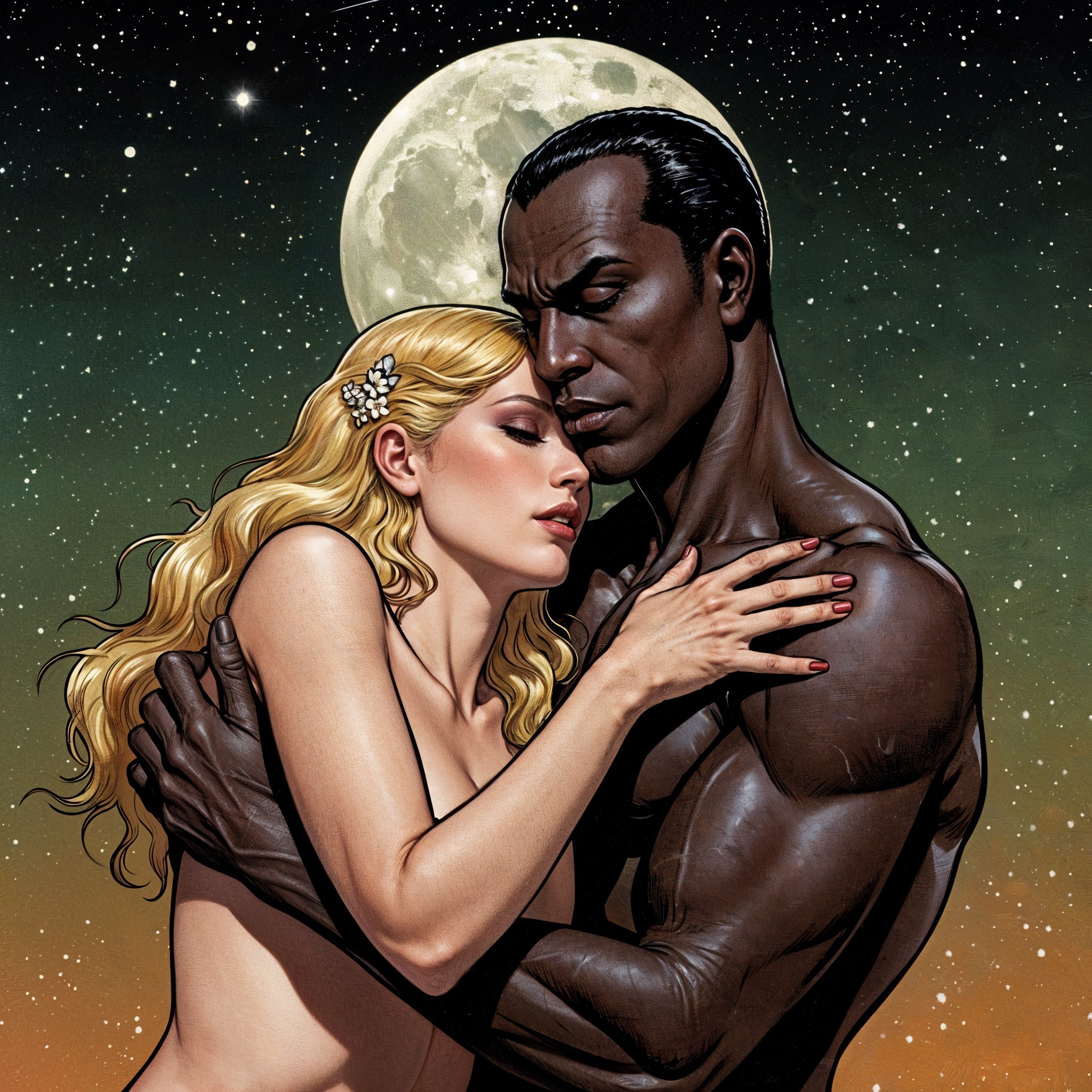 Who were you with in the moonlight? Who was holding you so tight?