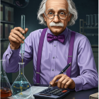 Scientist Measuring Liquid in Laboratory Setting