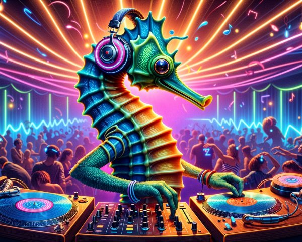 DJ Seahorse in a Colorful Nightlife Scene