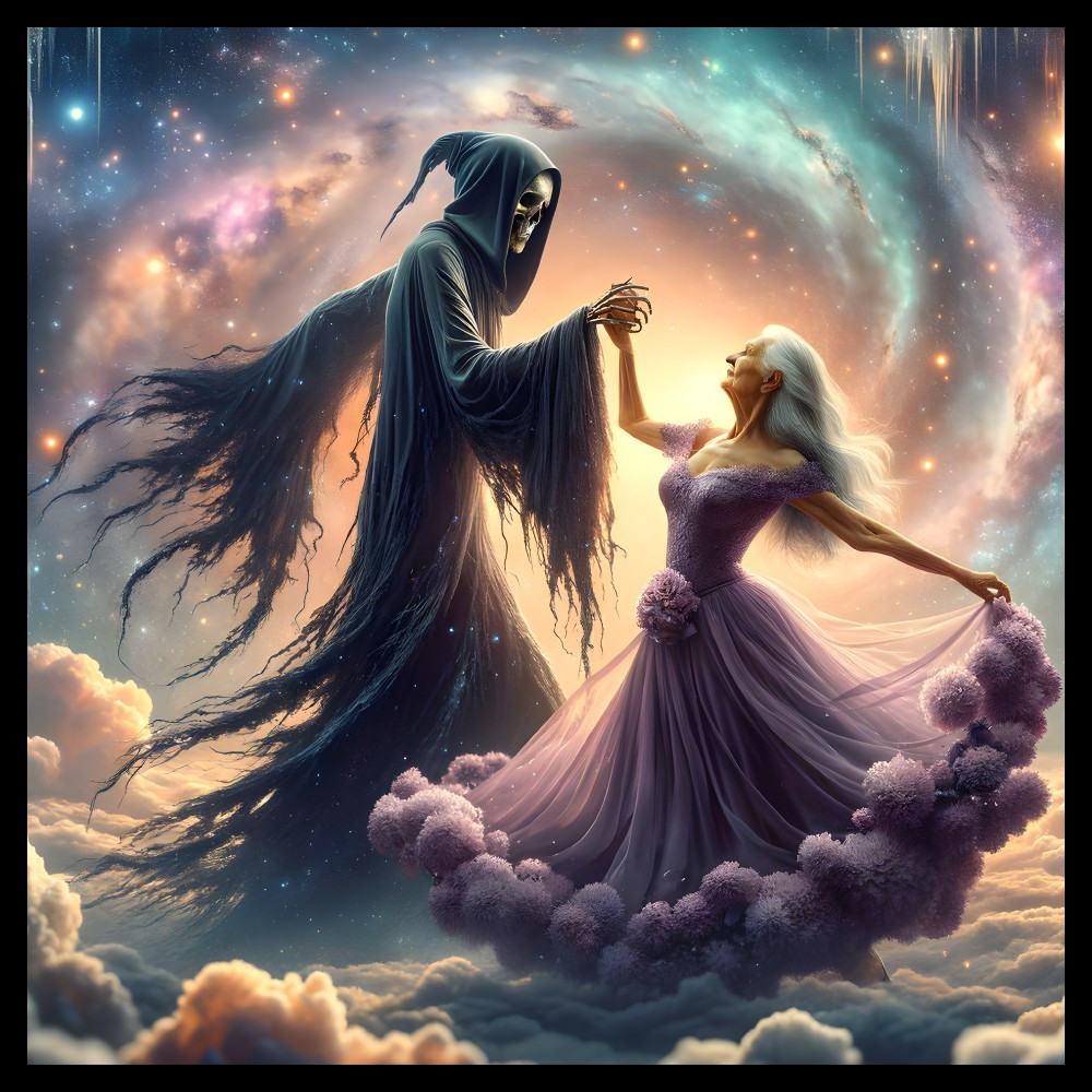 Cosmic Dance of Life and Death in Ethereal Space