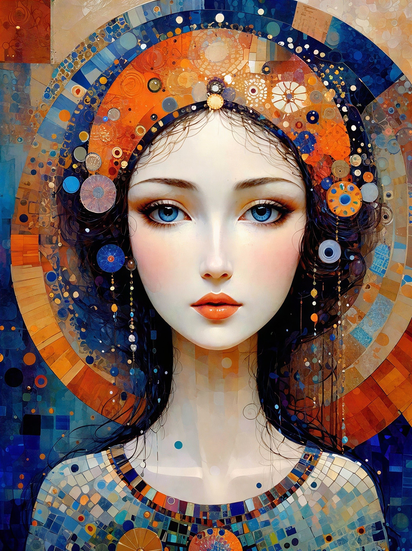 Intricate Digital Painting of a Goddess-Like Woman
